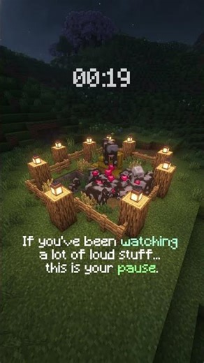 cows mooing is relaxing #minecraft #minecraftbuilding #animals