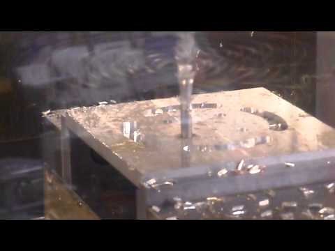 CNC Machining on a Haas VF-4 Milling Machine