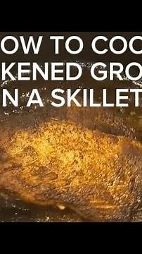 How to Cook Blackened Grouper in an Iron Skillet - Quick & Easy Tutorial! #seafood #blackened