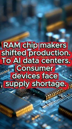 AI Boom Creates Memory Shortage - Device Prices to Rise