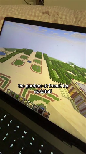 Minecraft Palace of Versailles Garden Build — French B S Update