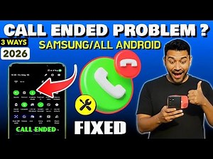 Call Ended Problem In Samsung/Android 2026 || Call Ends Immediately After Dialing Android [Fixed]