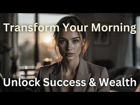 "Transform Your Mornings: The Ultimate Routine for Wealth & Confidence"
