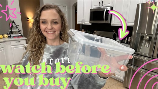 Watch Honest Review of Plastic Storage Bins on Amazon Live
