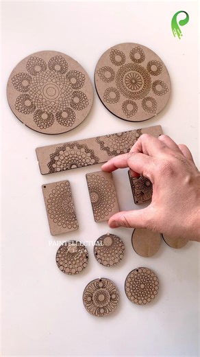 Cutest Mandala Art for Beginners 😱 #shorts