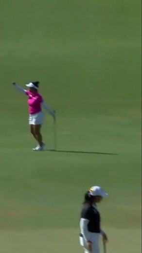 Megan Khang with a little magic on the chip 🪄 #LPGALookback