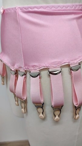 Pink GRETA Classic 4-10 Strap Garter Belt Size XS-4XL - Etsy