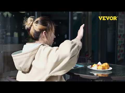 VEVOR Retractable Side Awning Patio Screen Retractable Fence 71x118inch Privacy Screen