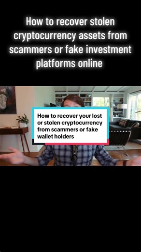 How to recover your lost or stolen cryptocurrency. If this happened to you, comment “HELP” and don’t stay silent. #CryptoRecovery #StolenCrypto #GerrardTechInvestigations #CryptoScamAwareness #BlockchainForensics