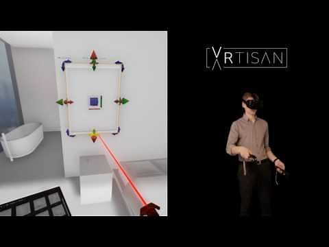 Architectural Design in Virtual Reality - VRtisan - Unreal Engine VR Editor