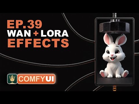 ComfyUI Tutorial Series Ep 39: Using WAN 2.1 with LoRAs for Wild Effects! (Squish, Crush & More)