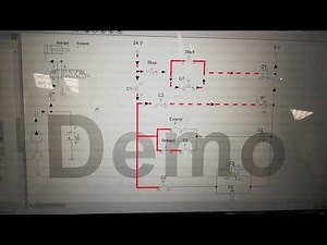 Fluidsim 5 electro-hydraulic system
