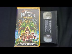 Opening To Jimmy Neutron: Boy Genius 2002 VHS