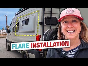Our Flarespace Install on a 144WB Sprinter Van!