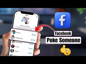 How To Poke Someone On Facebook | Facebook Poke Option 2025