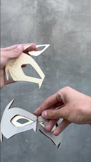 DIY Nightwing Mask #cosplay #teentitans #dcanimateduniverse