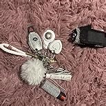 for Cadillac Key Fob Cover with Fashion Braided Keychain,Enchanting Diamond Patterns Soft Case for Escalade ATS XT4/5/6 XTS CT5/6 ESV(White, B)