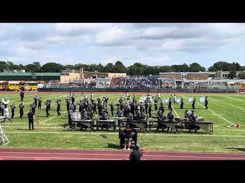 Hicksville High School Marching Band at Brentwood High School Home Show 9/14/25