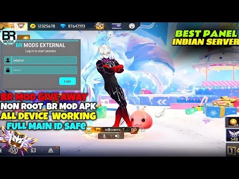 BR MOD MENU FREE 🔥✅| BR MOD MENU☠️ | BR MOD MENU VERSION NON ROOT FREE DOWNLOADVideo