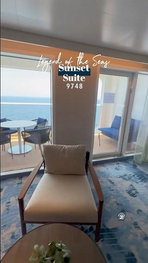 Legend of the Seas || Sunset Suite 9748 #legendoftheseas #royalcaribbean #cabintour #suite #comeseek