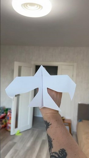 Ultimate Paper Airplane Challenge – Flew 170 Feet in My House! WORLD RECORD TRY #airplane #diy