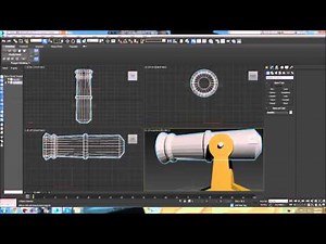 5 Cannons made in 3DS MAX