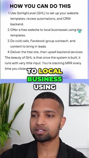 GoHighLevel: Website, CRM, & Lead Gen Strategy #shorts