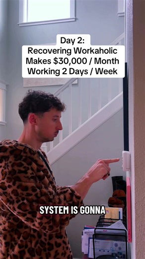 House Alarm Challenge - Day 2: How to Make $30,000 per Month while only working 2 Days per Week (or 3 hours per day). I’m a recovering workaholic, so I’m setting the motion detector house alarm to go off in 3 hours to force myself to stop working… and go live my life. #financialfreedom #quityourjob #startabusiness #paidtoexist #makemoneyonline