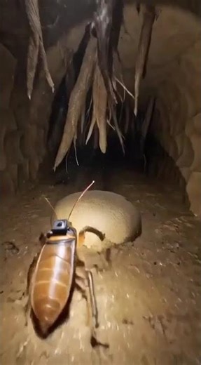 What the World Looks Like to a Giant Cockroach 🪳 | Hidden Micro World POV #Shorts