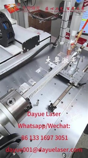 Aluminum wire feed laser welding machine with welding table