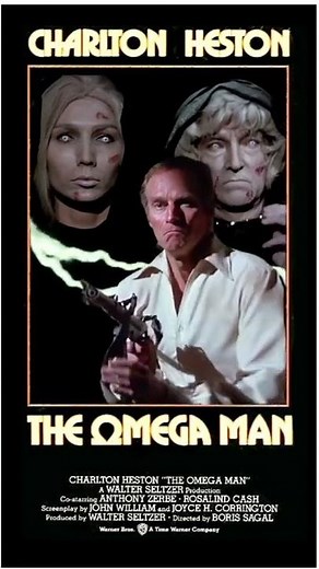 The Omega Man - (Moving Movie Poster)