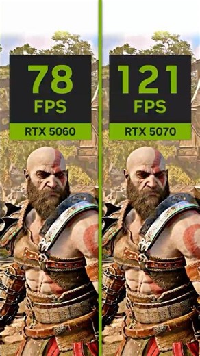 RTX 5060 vs RTX 5070 vs RTX 5080 on God of War Ragnarök!