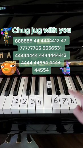 How to Play Chug Jug with You on Piano