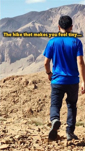Hiking 2,061m high in the Todra Gorge, Morocco 🇲🇦 #RawTravel