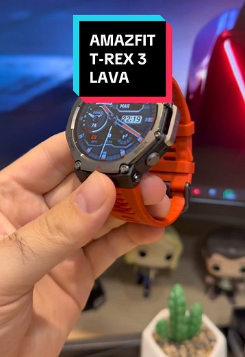 Amazfit T-Rex 3 Lava: Ultimate Smartwatch Review