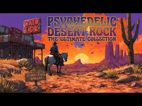 Psychedelic Desert Rock | Trip Hop & Ambient Chillout ~ Hallucination Desert Music Journey