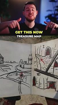 Get the third treasure map in #kcd2 now! Treasure map 3 in #kingdomcomedeliverance2 #shorts