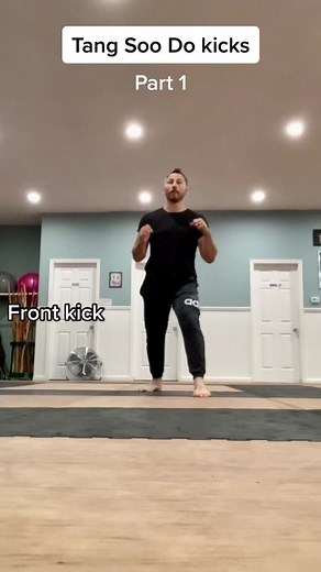 Practice those basics! #tangsoodo #martialarts #training #kicks