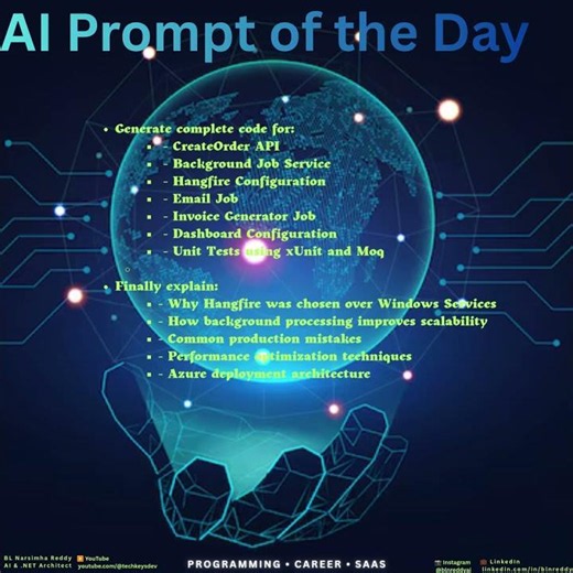 AI Prompt of the Day 1 Build Production Ready API