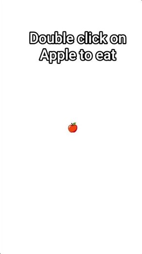 do you want to delicious test double click on Apple 🍎