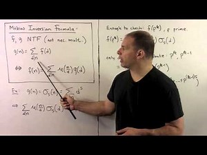 FIT3.2.2. Mobius Inversion Formula