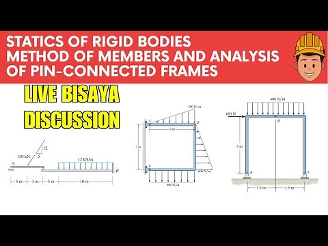STATICS Day 12 | BISAYA - Method of Members and Analysis of Pin-Connected Frames Continuation