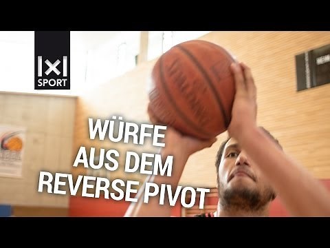 Basketball Wurftraining-Übung: Würfe aus dem Reverse Pivot