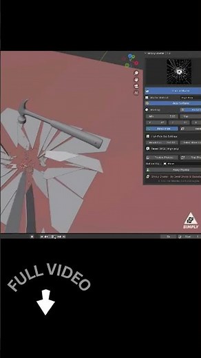 This Blender Add-on Makes Destruction Look EASY 💥 | Simply Shatter