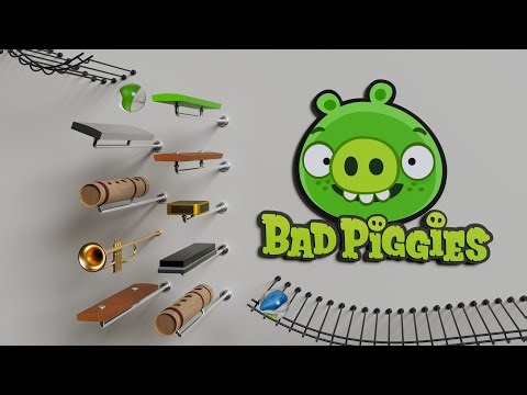 Marble Plays Bad Piggies Theme on Different Instruments!