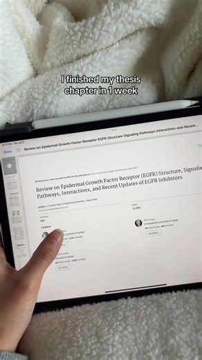 Effective Study Setup for Thesis Research