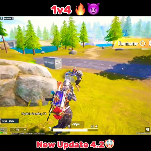 New Update 4.2🔥 | BGMI New Gameplay | Pubg 😈 #cyborg