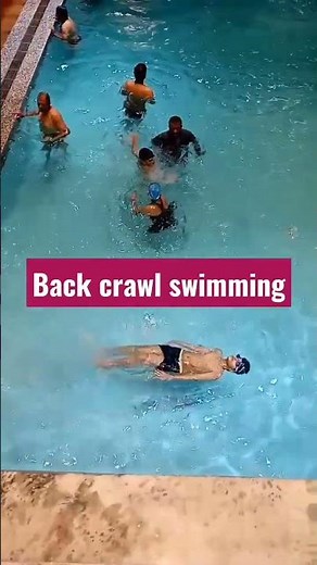 back Crawl swimming technique ! A guide for backstroke swimming #swimming #virulshorts #swim