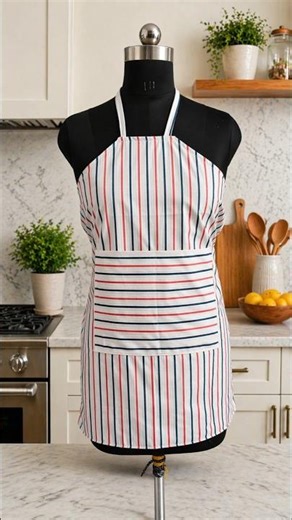 how to make apron / kitchen apron cutting #apron #kitchen #trending