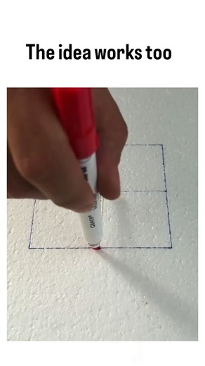 trend_tok_hub on Instagram: "This X post is a brief Indonesian reply ("Boleh juga idenya," meaning "The idea works too") to a tutorial video demonstrating a ruler-based method for drawing precise circles without a compass, by pivoting quarter-arcs from a center point on foam board. The original video, posted earlier that day, showcases a simple geometry hack using everyday tools, gaining quick traction with over 600,000 views and 166 likes, highlighting interest in accessible DIY techniques. Suc